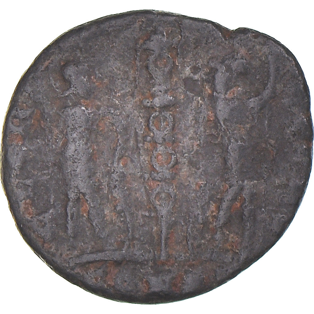 Moneta, Follis, 4th century AD, Constantinople, VF(20-25), Brązowy