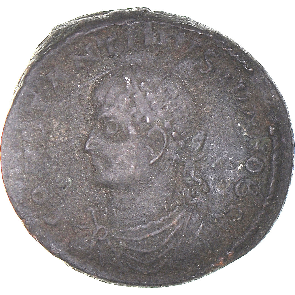 Monnaie, Constantin II, Follis, 317-337, Thessalonique, TB+, Bronze