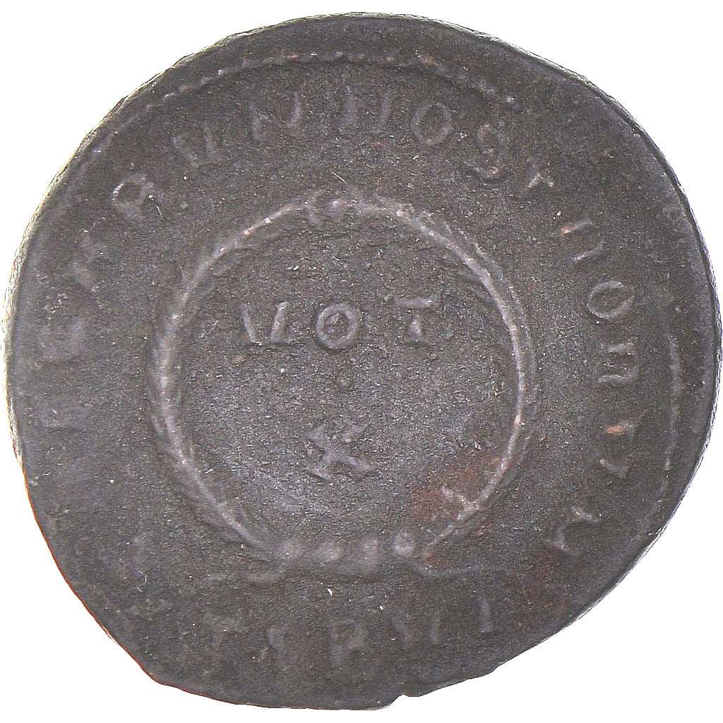 Monnaie, Constantin II, Follis, 317-337, Thessalonique, TB+, Bronze