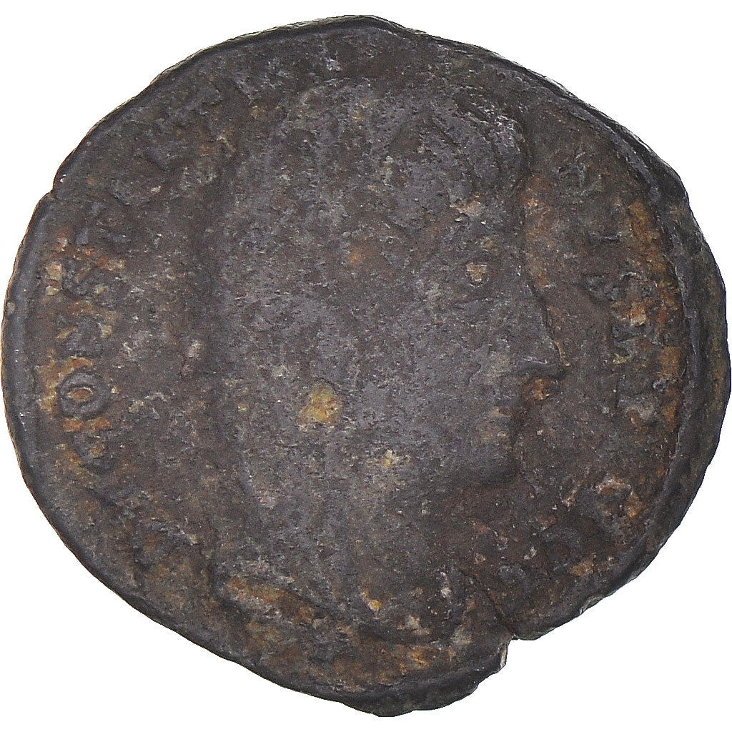 Monnaie, Divus Constantin I, Follis, 337-338, TB, Bronze