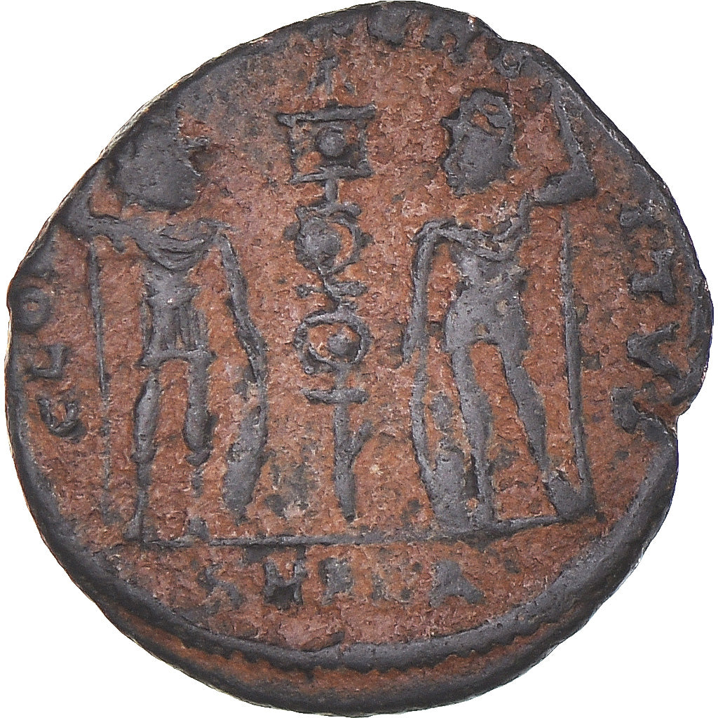 Moneta, Constantius II, Follis, 324-361, Antioch, VF(30-35), Brązowy