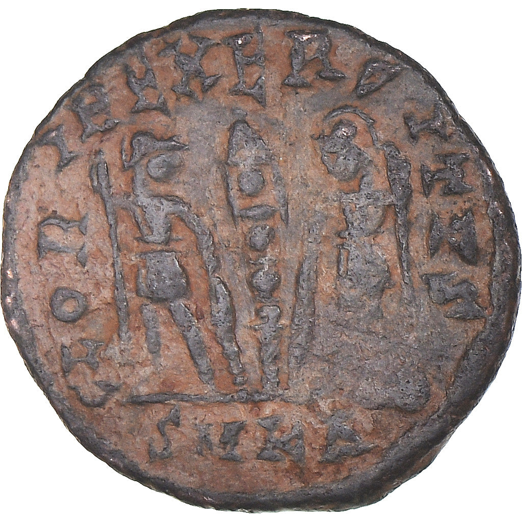 Monnaie, Constance II, Follis, 324-337, Cyzique, TB+, Bronze