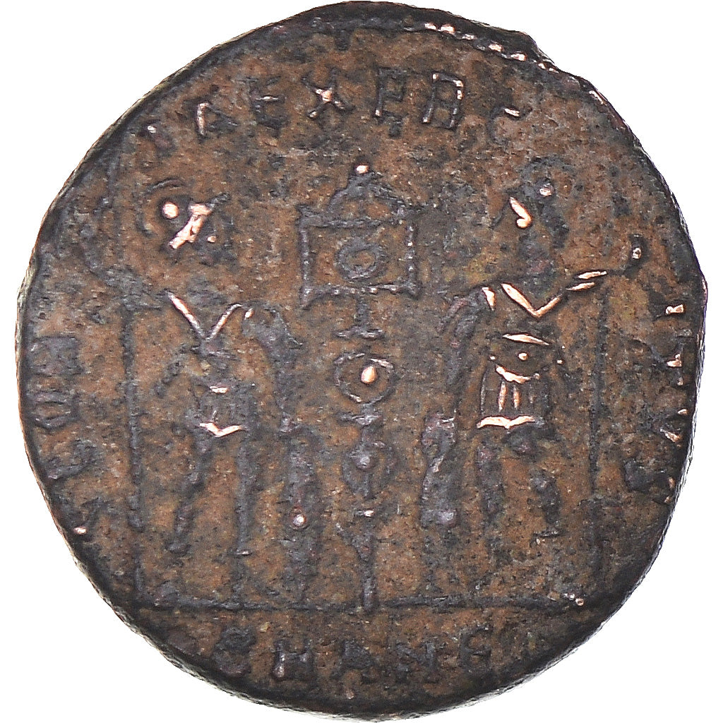 Monnaie, Constantin II, Follis, 317-337, Antioche, TB+, Bronze