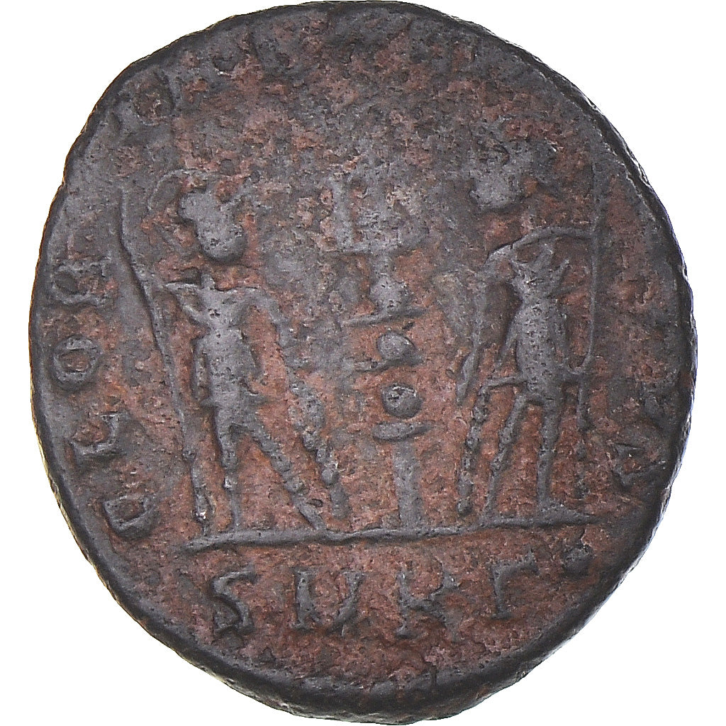 Moneta, Constantius II, Follis, 324-361, Kyzikos, VF(20-25), Brązowy