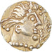 Monnaie, France, Triens, Monétaire Sigebert, VIIème siècle, Banassac, SUP, Or