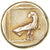 Monnaie, Lesbos, Mytilene, Hecté, 480-350 BC, Mytilene, TTB+, Electrum