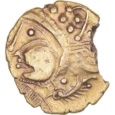 Moeda, Aulerci Eburovices, Hémistatère "au sanglier", 1st century BC, Evreux