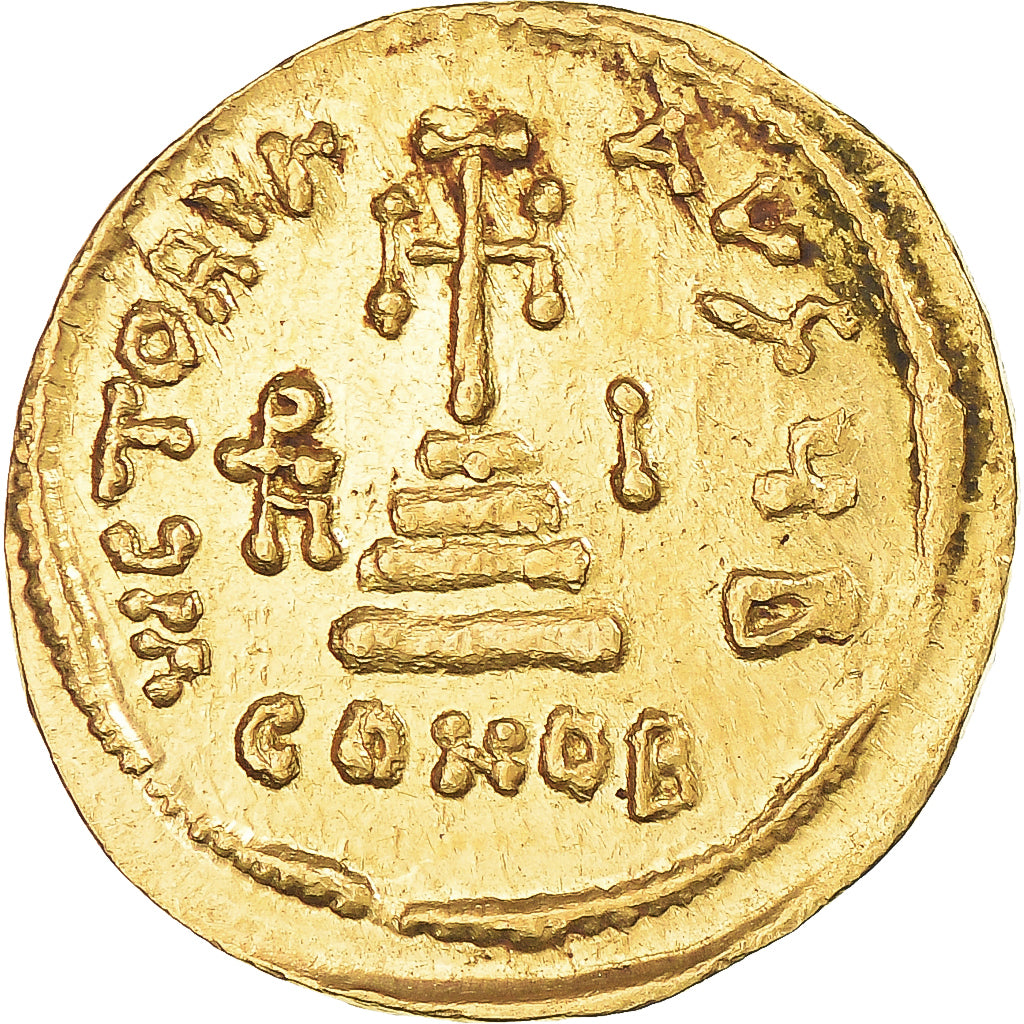 Moneta, Heraclius, with Heraclius Constantine and Heraclonas, Solidus, 610-641