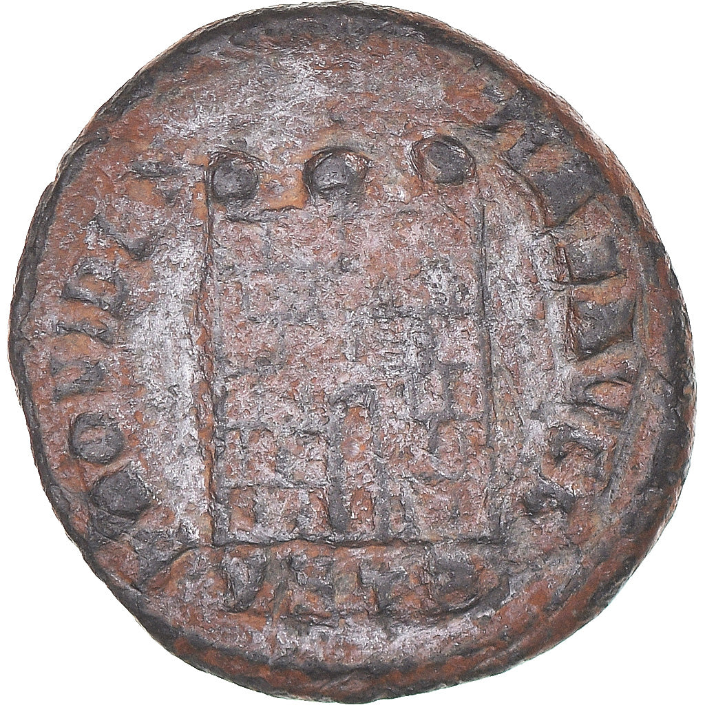 Monnaie, Constantin I, Follis, 307/310-337, Ticinum, TB+, Bronze