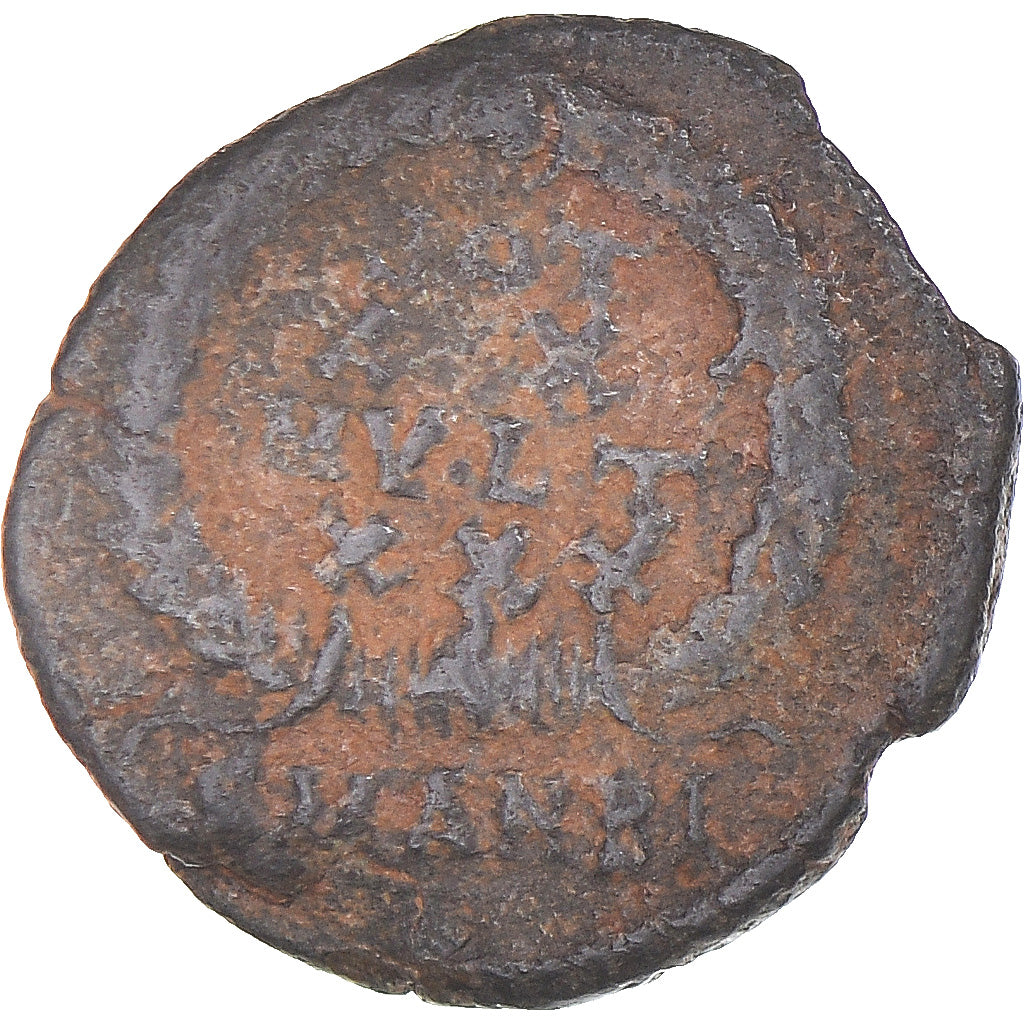 Monnaie, Constance II, Follis, 337-361, Antioche, TB+, Bronze