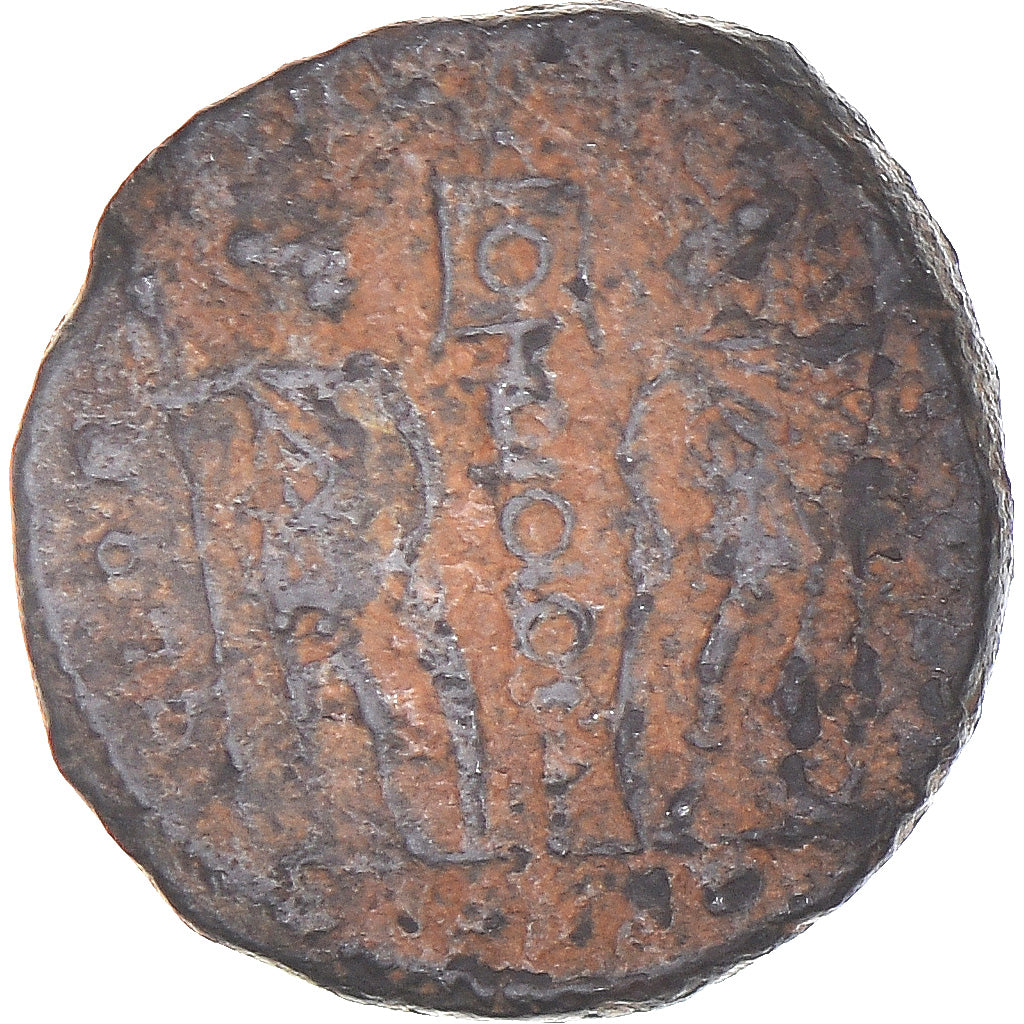Moneta, Constantius II, Follis, 337-361, F(12-15), Brązowy