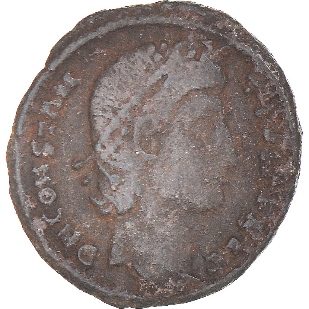 Moneta, Constantius II, Follis, 337-361, F(12-15), Brązowy