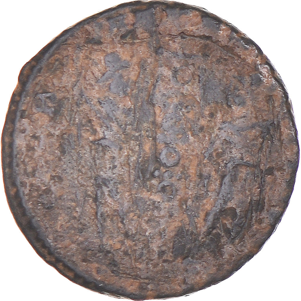 Moneta, Constantius II, Follis, 337-361, F(12-15), Brązowy
