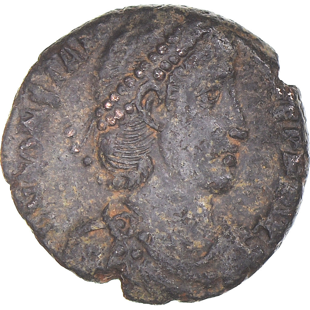 Moneda, Constantius II, Follis, 337-361, BC+, Bronce