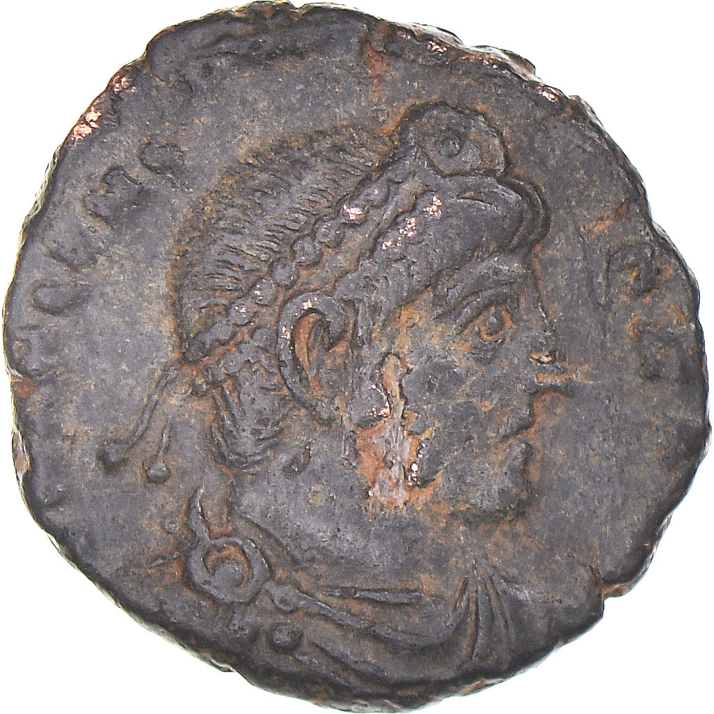 Monnaie, Constance II, Follis, 337-361, TB, Bronze
