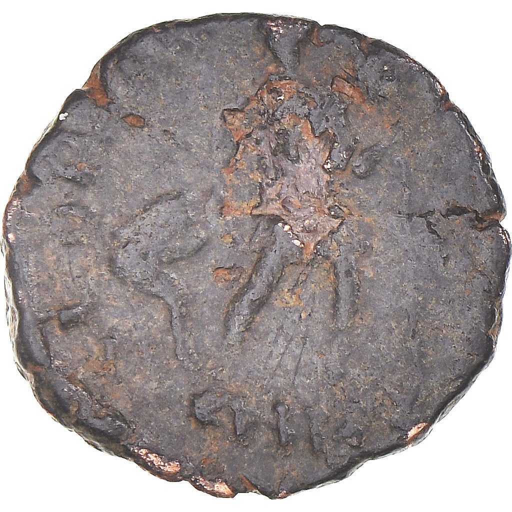 Monnaie, Constance II, Follis, 337-361, TB, Bronze