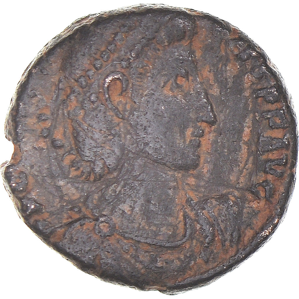 Moneta, Constantius II, Follis, 337-361, VF(20-25), Brązowy
