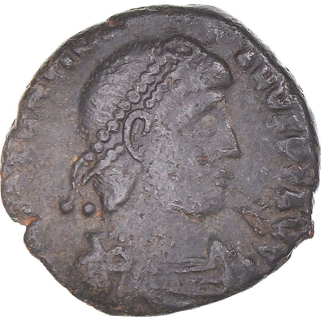 Moneta, Constantius II, Follis, 337-361, VF(20-25), Brązowy