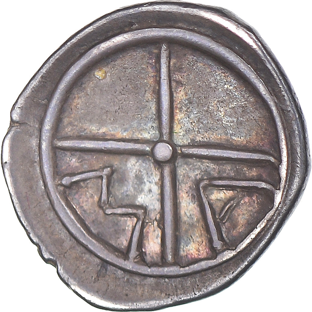 Coin, Gaul, Obol, Marseille, AU(50-53), Silver, Latour:580 var.