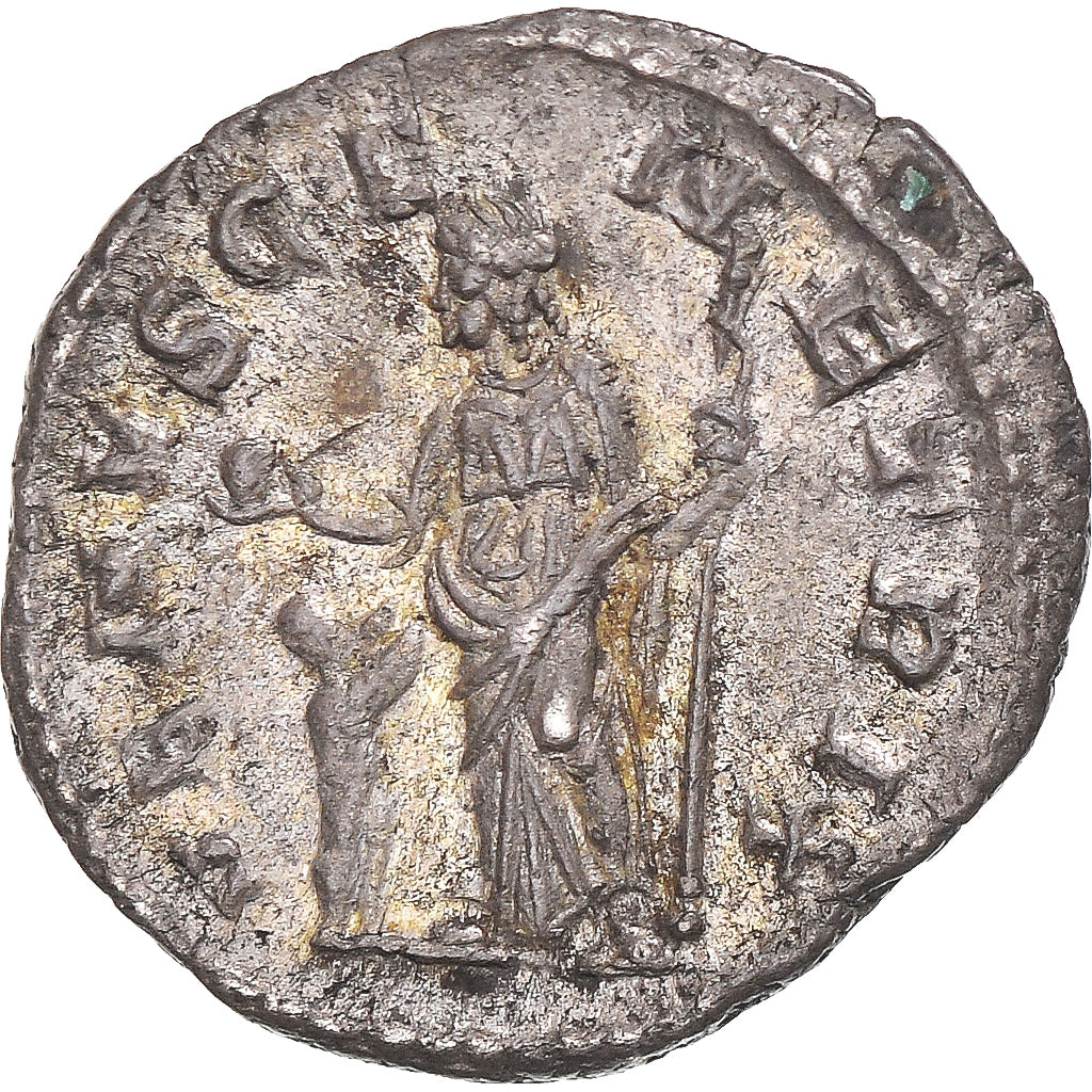 Coin, Julia Mamaea, Denarius, 222-235, Rome, AU(50-53), Silver, RIC:335