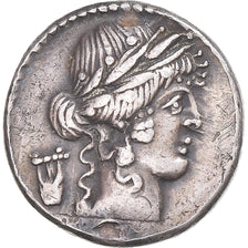 Coin, Claudia, Denarius, 42 BC, Rome, AU(50-53), Silver, Crawford:494/23