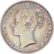 Moneta, Gran Bretagna, Victoria, Shilling, 1868, London, BB+, Argento, KM:734.2