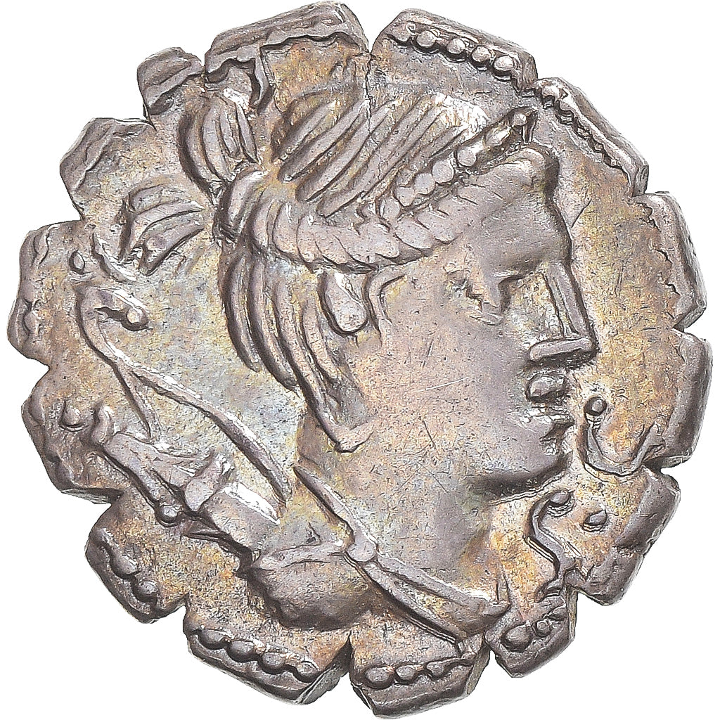 Moneta, Claudia, Denarius Serratus, 79 BC, Rome, BB+, Argento, Crawford:383/1