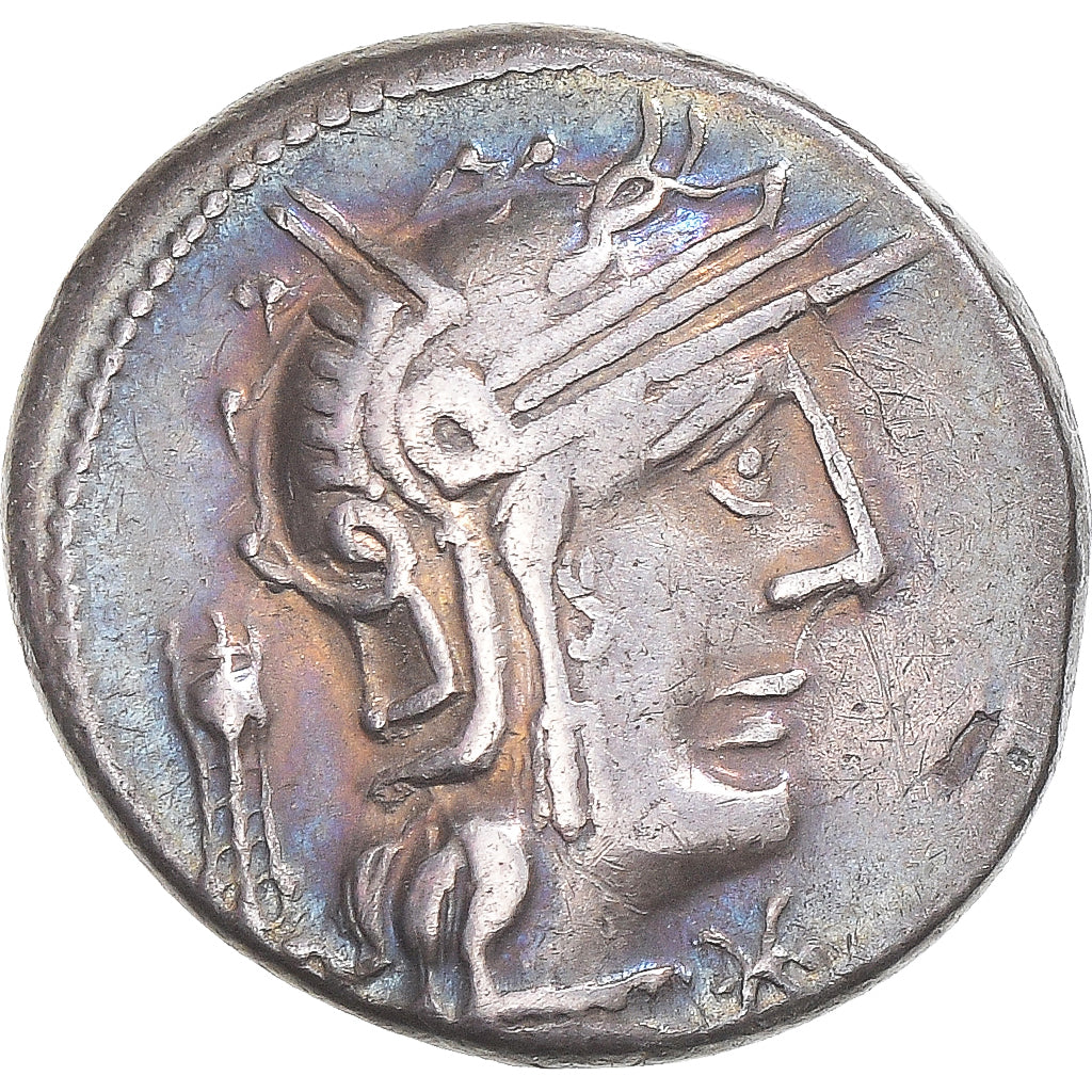 Moeda, Opimia, Denarius, 131 BC, Rome, EF(40-45), Prata, Crawford:253/1