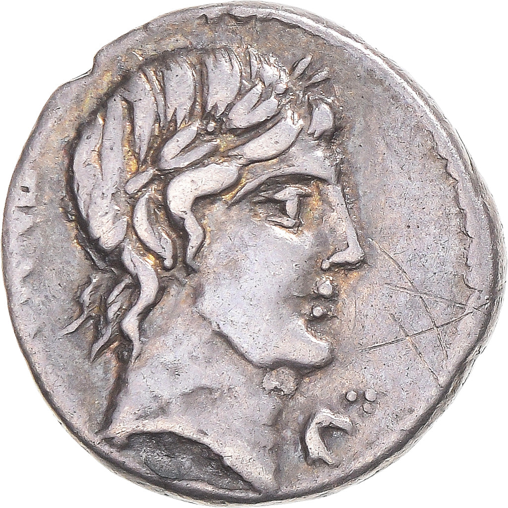 Moeda, Vibia, Denarius, 90 BC, Rome, EF(40-45), Prata, Crawford:342/5