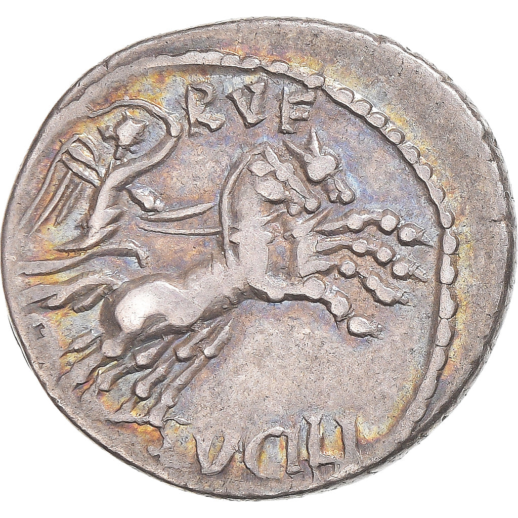 Münze, Lucilia, Denarius, 101 BC, Rome, SS+, Silber, Crawford:324/1
