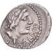 Moeda, Postumia, Denarius, 92-91 BC, Rome, EF(40-45), Prata, Crawford:335/1c