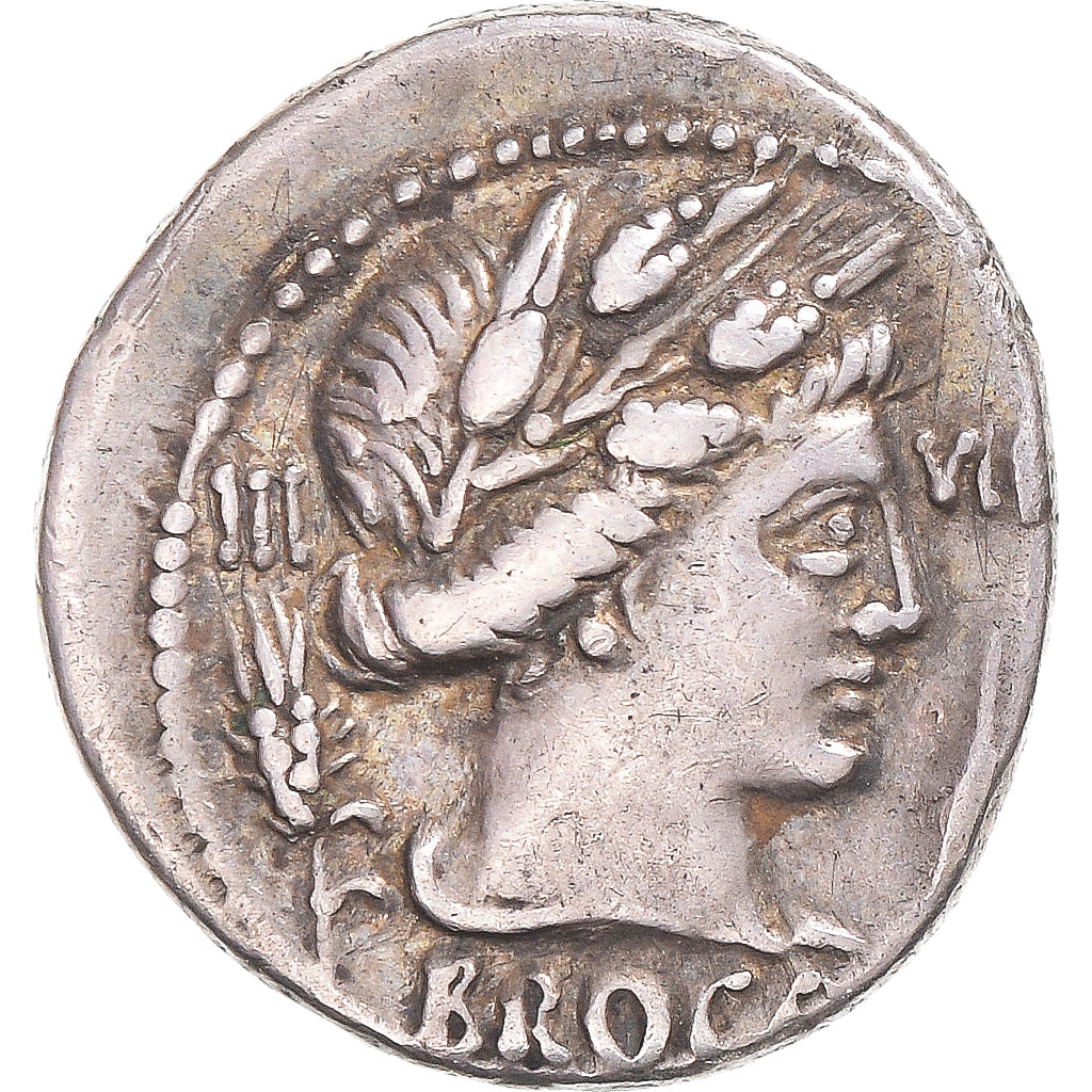 Coin, Furia, Denarius, 63 BC, Rome, AU(50-53), Silver, Crawford:414/1