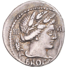 Coin, Furia, Denarius, 63 BC, Rome, AU(50-53), Silver, Crawford:414/1