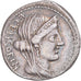 Coin, Marcia, Denarius, 82-81 BC, Rome, AU(50-53), Silver, Crawford:360/1