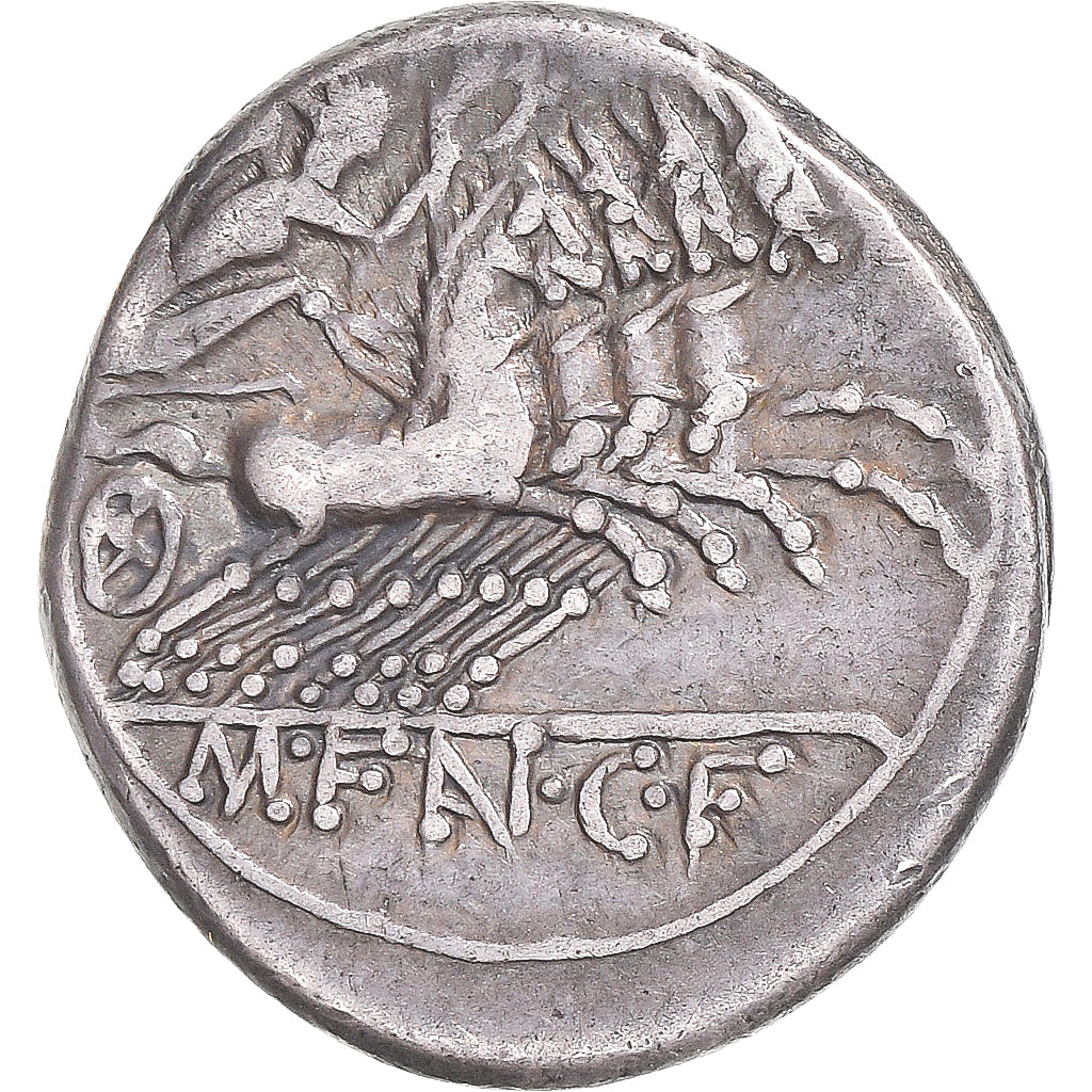 Münze, Fannia, Denarius, 123 BC, Rome, SS+, Silber, Crawford:275/1