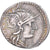 Coin, Tullia, Denarius, 119 BC, Rome, AU(50-53), Silver, Crawford:280/1
