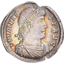 Coin, Valens, Siliqua, 364-378, Constantinople, AU(55-58), Silver, Cohen:88