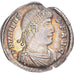 Coin, Valens, Siliqua, 364-378, Constantinople, AU(55-58), Silver, Cohen:88
