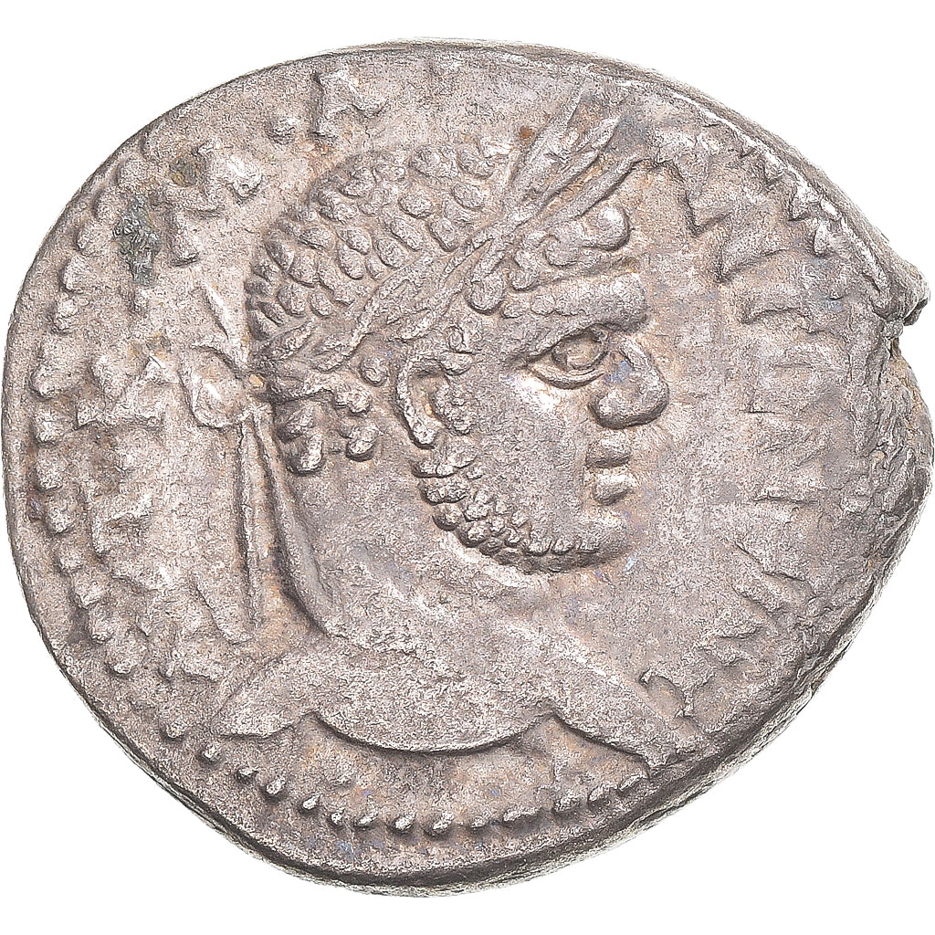 Moeda, Caracalla, Tetradrachm, 198-217, AU(50-53), Lingote