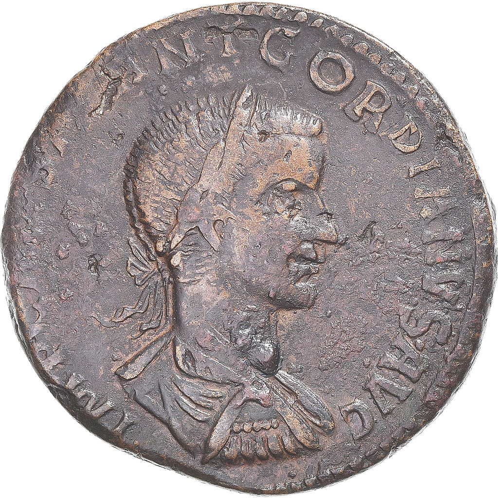 Moneta, Pisidia, Gordian III, Sestertius, 238-244, Antioch, EF(40-45), Brązowy