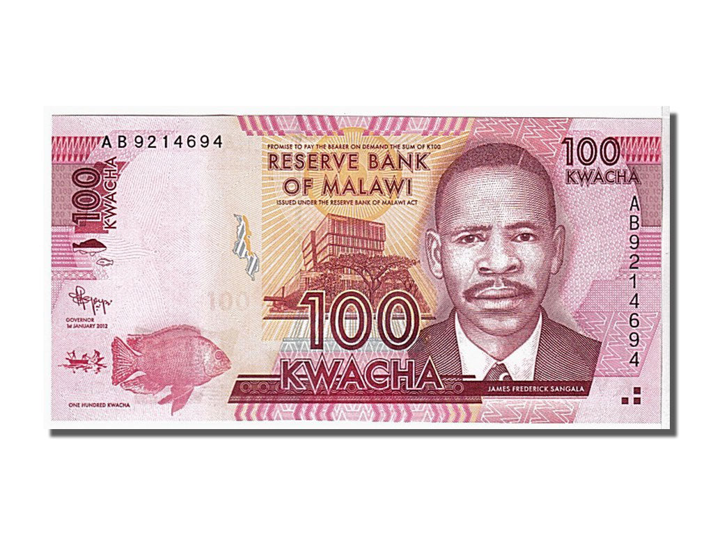 Malawi, 100 Kwacha, 2012, KM:59, FDS