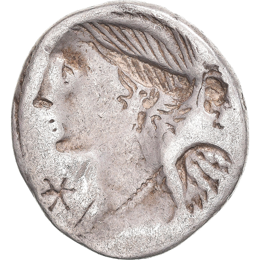 Coin, Valeria, Denarius, 108-107 BC, Rome, Incuse strike, VF(30-35), Silver