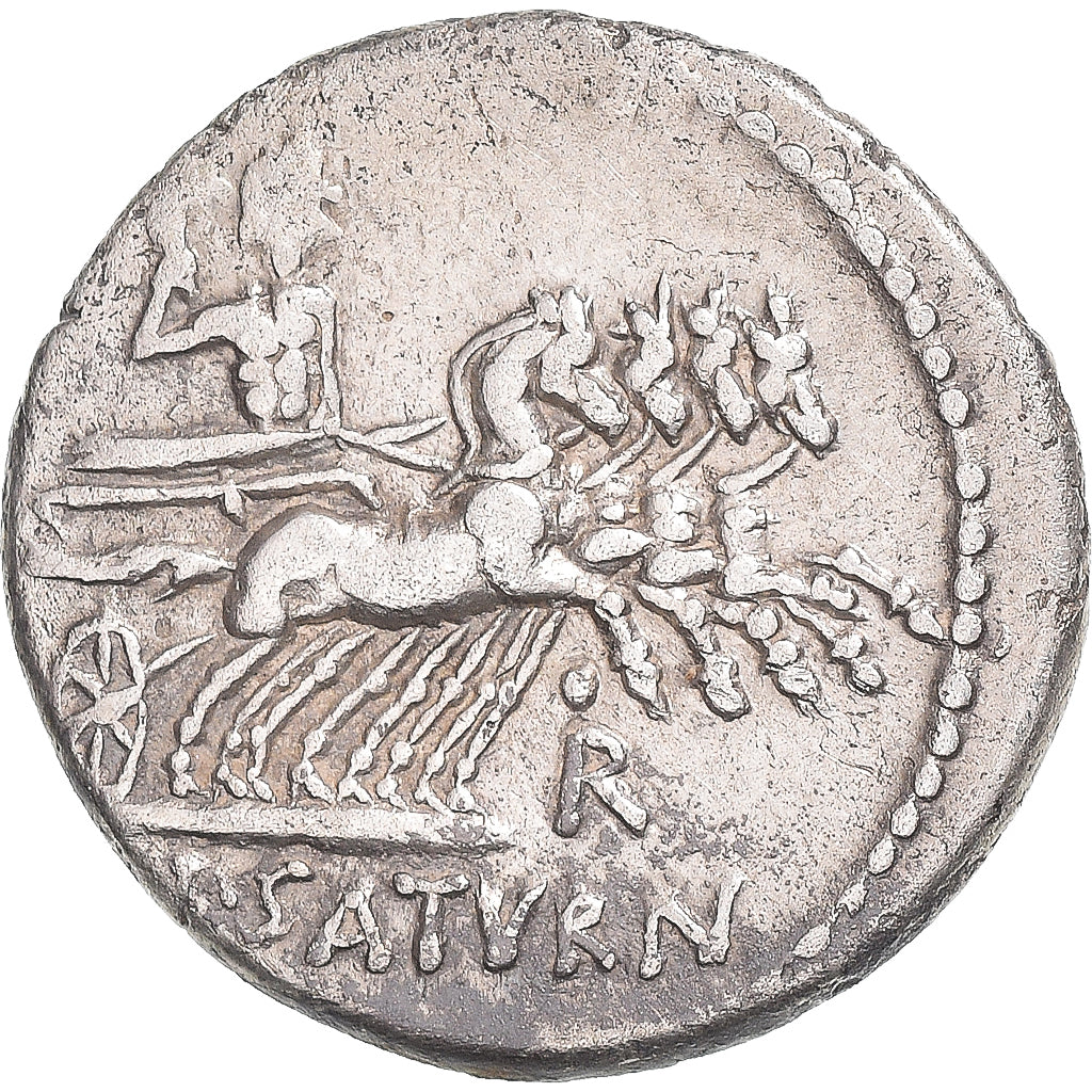 Münze, Appuleia, Denarius, 104 BC, Rome, SS, Silber
