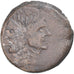 Coin, Sextus Pompey, As, 43-36 BC, Uncertain Mint, AU(50-53), Bronze