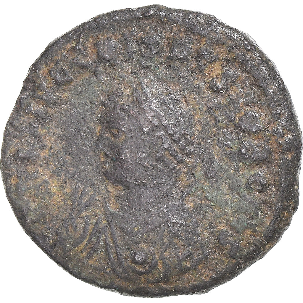 Moneta, Follis, 4th century AD, F(12-15), Brązowy