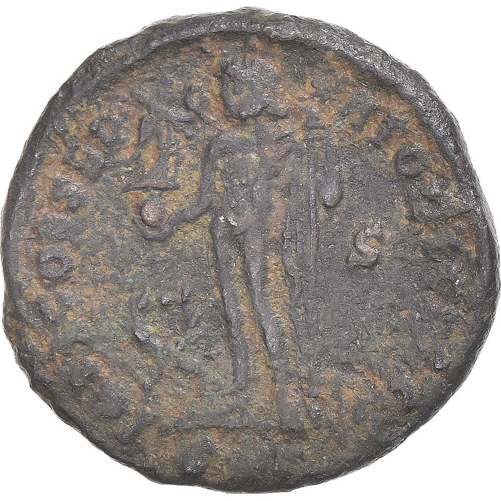 Moneta, Follis, 4th century AD, F(12-15), Brązowy