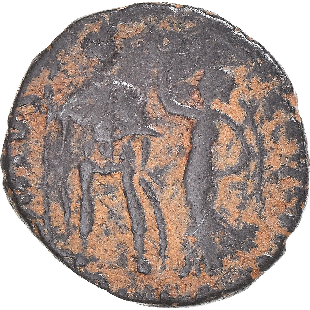 Coin, Follis, 4th century AD, F(12-15), Bronze