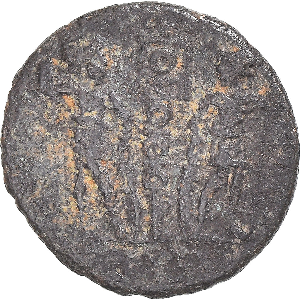 Moneta, Follis, 4th century AD, F(12-15), Brązowy