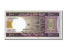 Biljet, Mauritanië, 100 Ouguiya, 2008, NIEUW