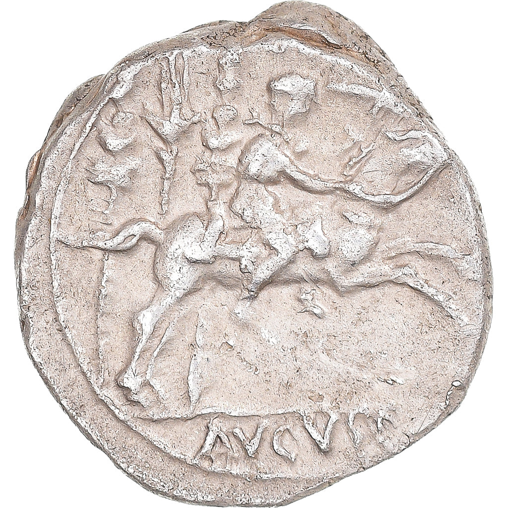Coin, Augustus, Denarius, 8-7 BC, Lyon - Lugdunum, EF(40-45), Silver, RIC:199